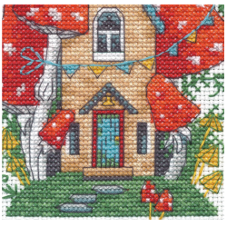 Cross stitch kit "Forest House" D70-65227